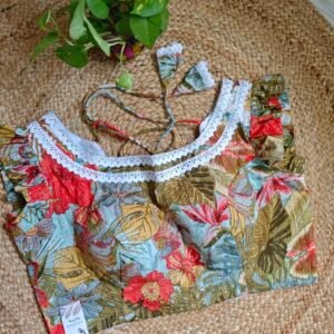 Floral Cotton Blouse